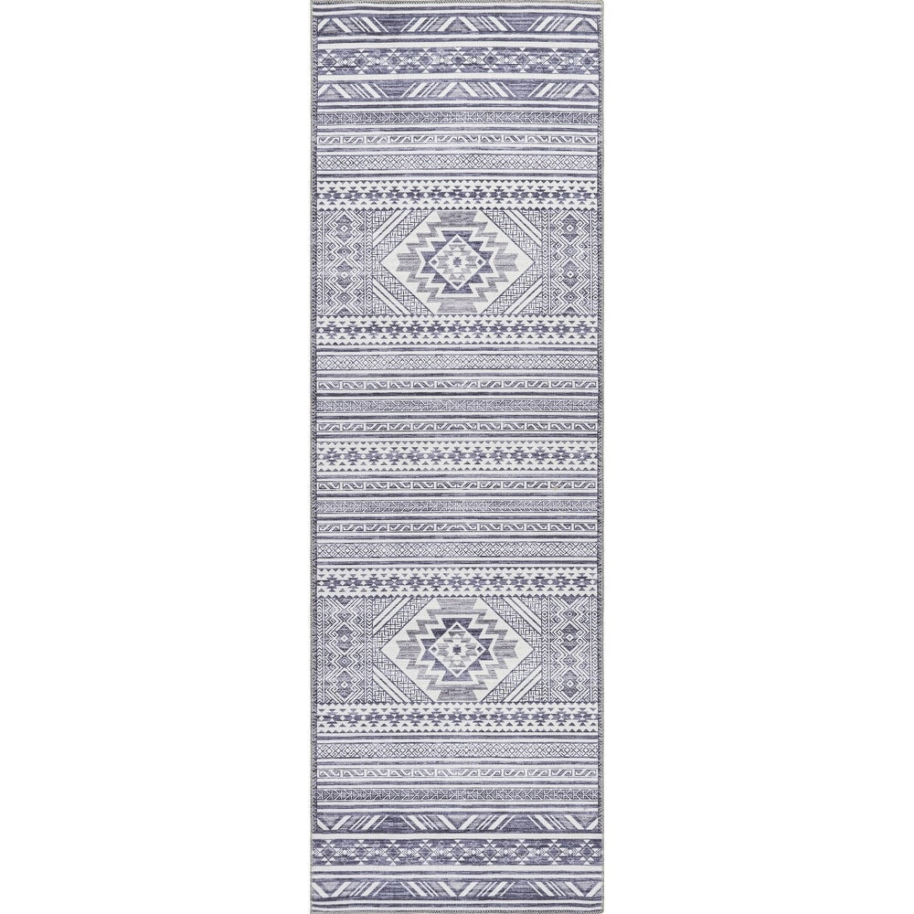 Jenine Southwestern Machine Washable Area Rug