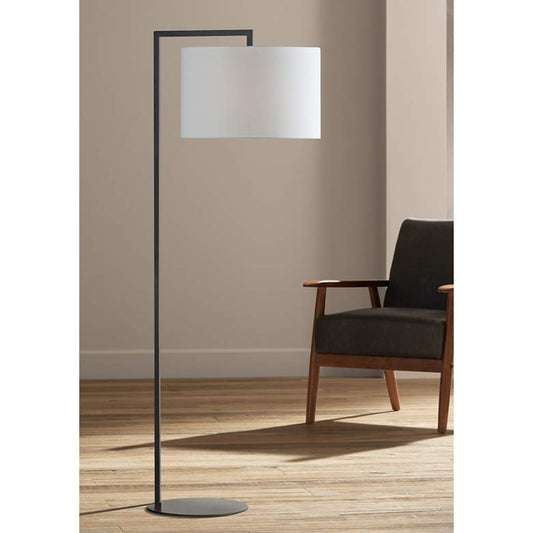 Obi 59" High Bronze Stem Modern Floor Lamp