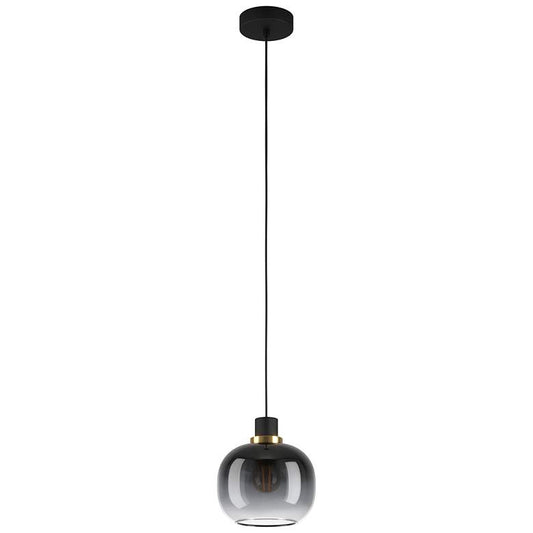 Oilella Structured Black Pendant