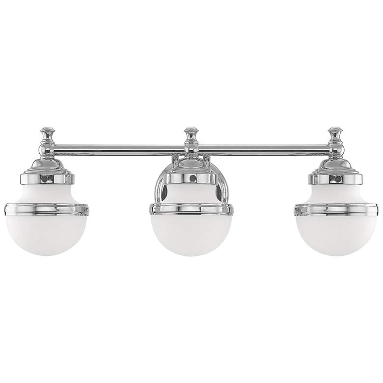 Oldwick 24" Wide 3-Light Bath Light