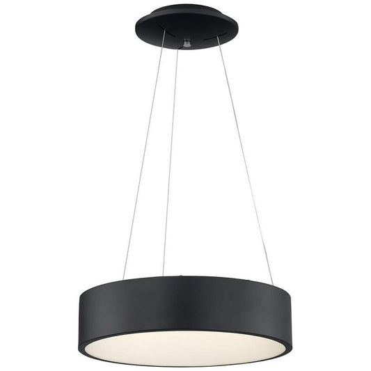 Orbit 17 3/4" Wide Black LED Pendant Light