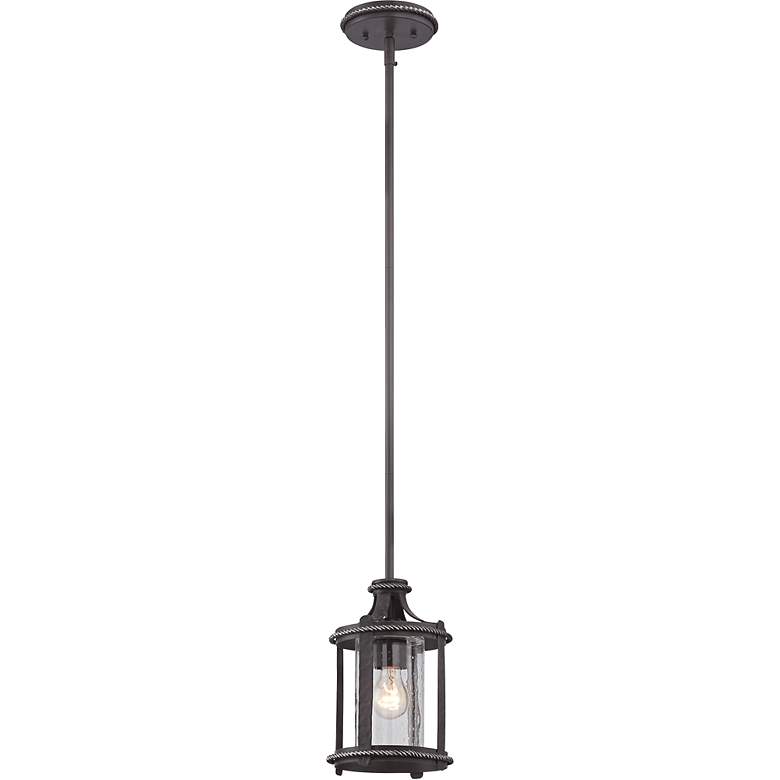 Palencia 6 1/2"W Pardo Wash Mini Pendant Light