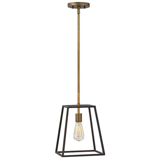 Pendant Fulton-Large Open Frame Pendant-Bronze