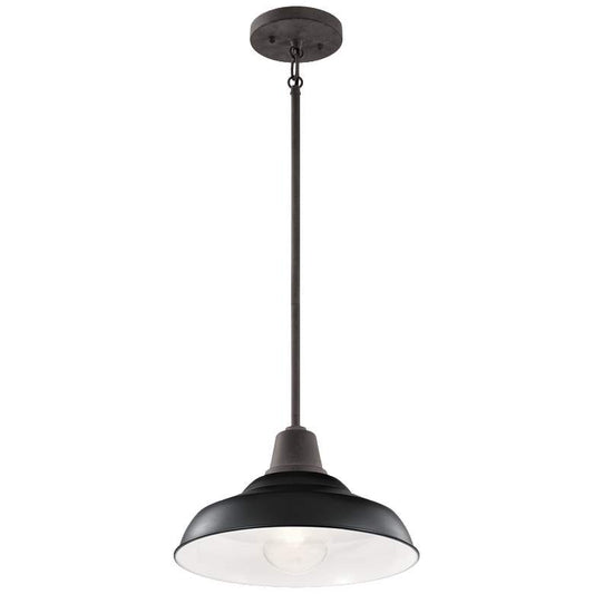Pier 12" Pendant Black