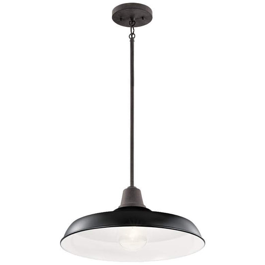 Pier 16" Convertible Pendant Black