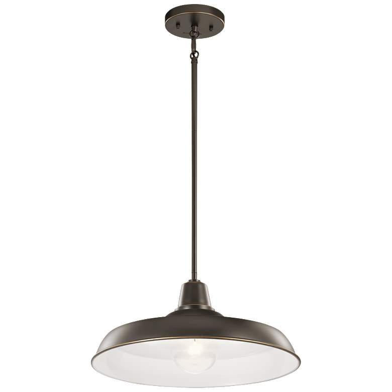 Pier 16" Pendant Bronze