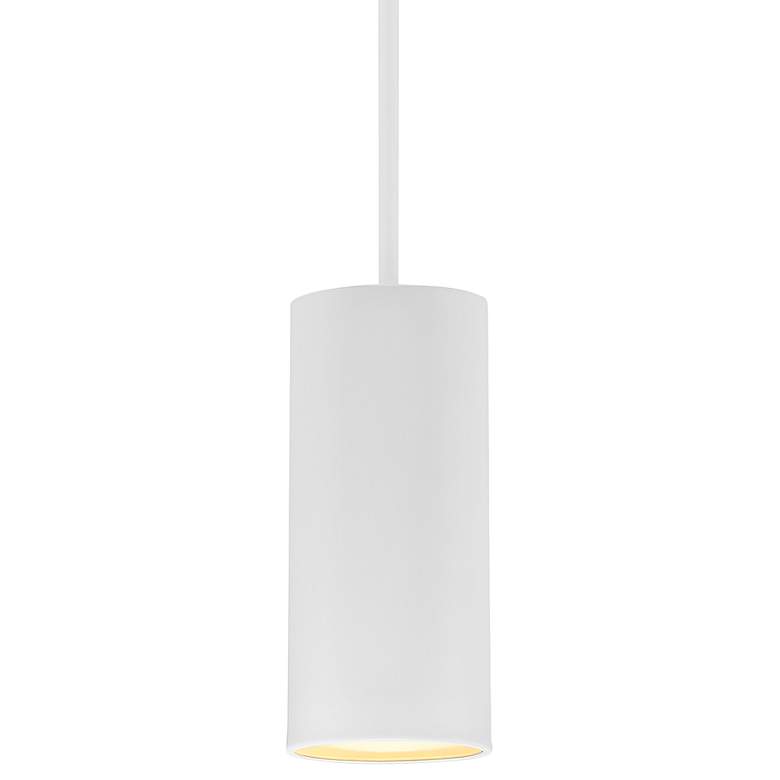 Pilson 4 1/2" Wide Matte White LED Mini Pendant