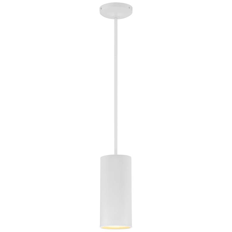 Pilson 4 1/2" Wide Matte White LED Mini Pendant