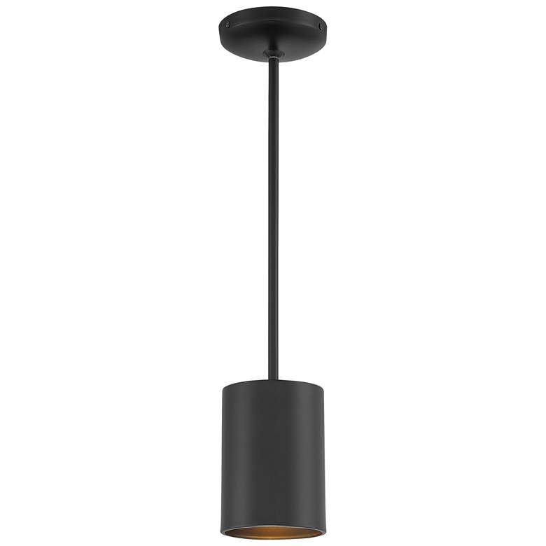 Pilson - E26 LED 7" Rod Pendant - Matte Black Finish