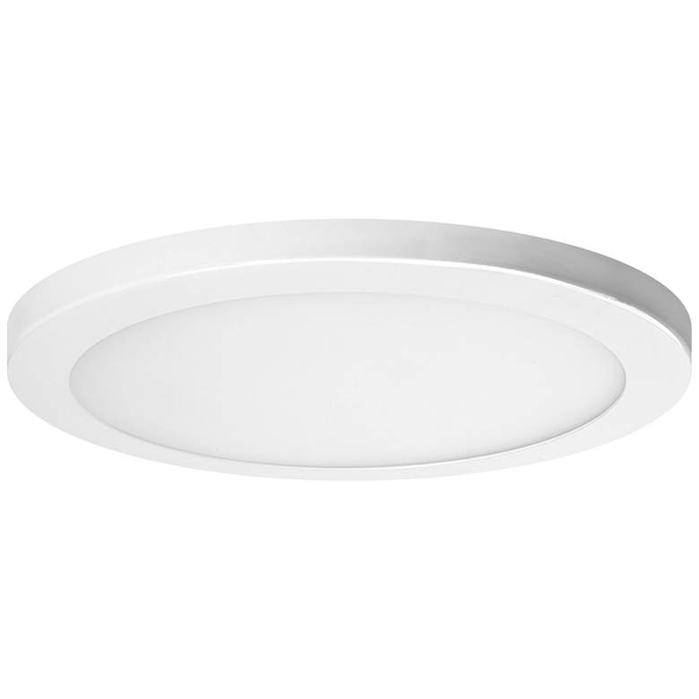 Platter 11" Round LED Outdoor Ceiling Light w/ Remote