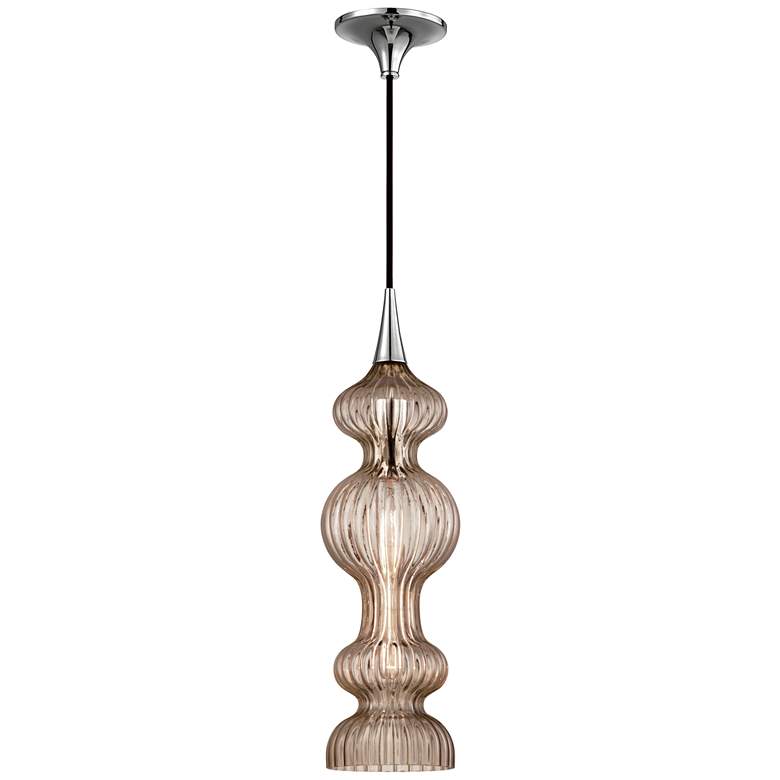 Pomfret 1 Light Pendant Polished Nickel