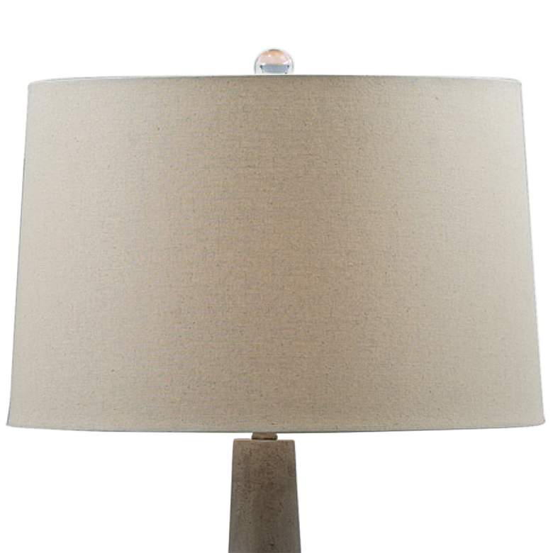 Port 68 Draper Graystone Cone Floor Lamp