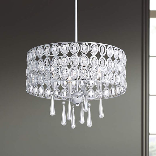 Possini Euro Almyra 19" Wide Crystal Pendant Light