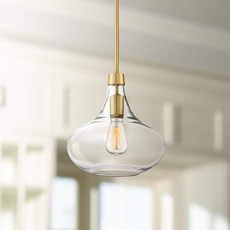 Possini Euro Cecil 11" Wide Brushed Nickel Mini Pendant