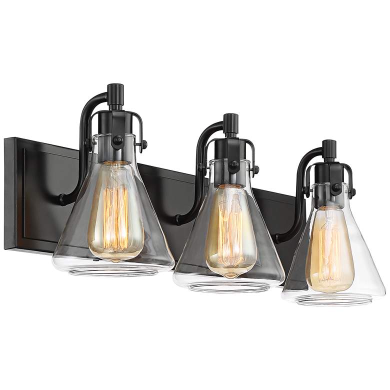 Cindy 24" Wide Bronze 3-Light Bath Light