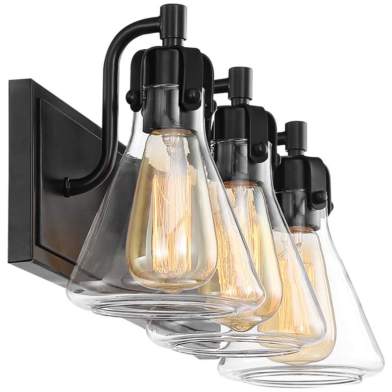 Cindy 24" Wide Bronze 3-Light Bath Light