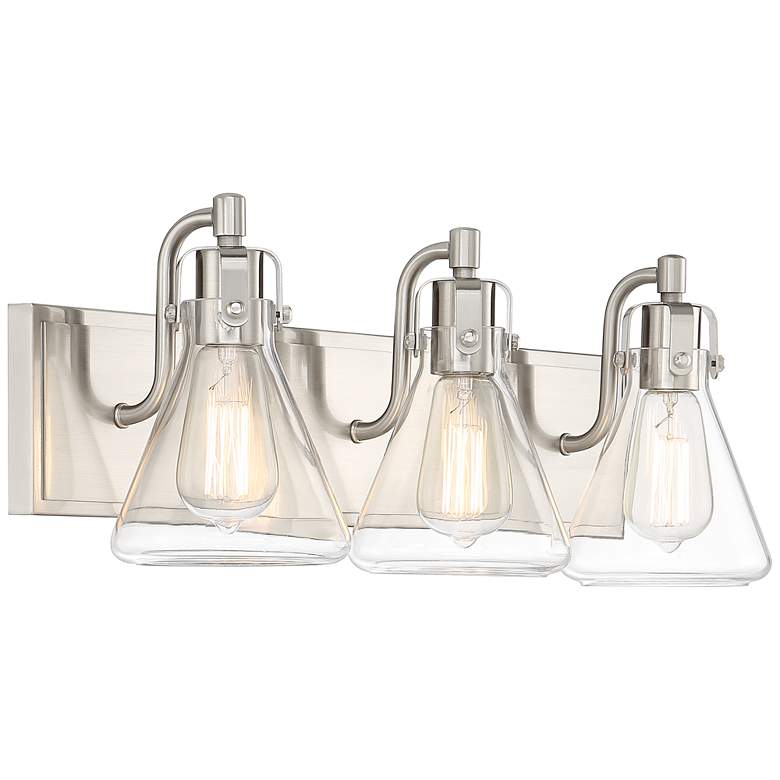 Cindy 24" Wide Bronze 3-Light Bath Light