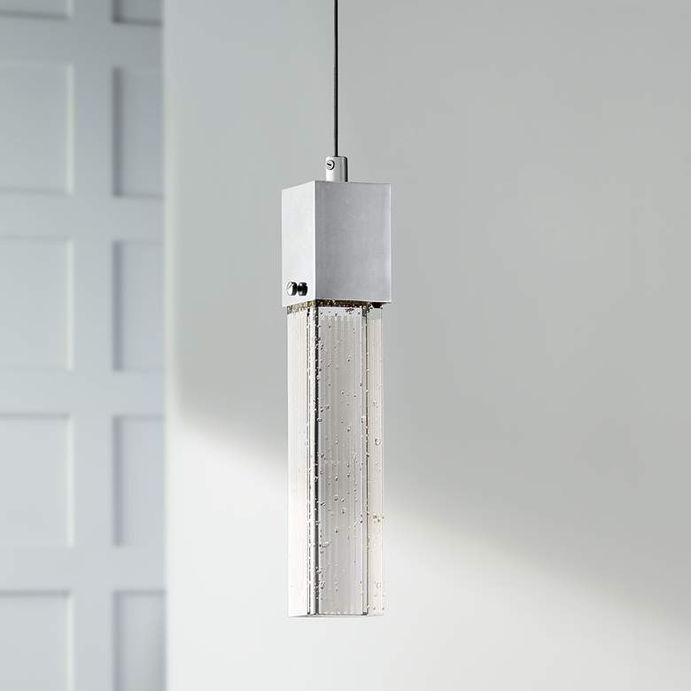 Possini Euro Design Tinela 2 1/2"W Glass LED Mini Pendant