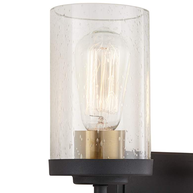 Possini Euro Kata 22" Wide Mixed Metals 3-Light Bath Light