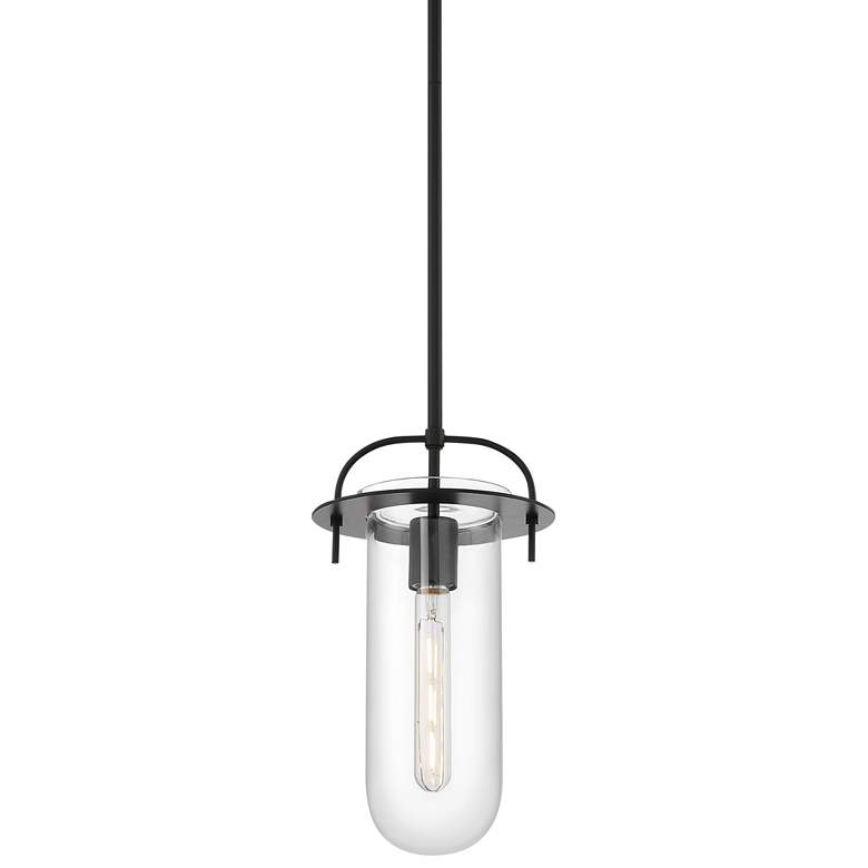 Possini Euro Savona 8" Wide Tube Mini Pendant