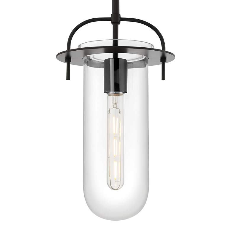 Possini Euro Savona 8" Wide Tube Mini Pendant