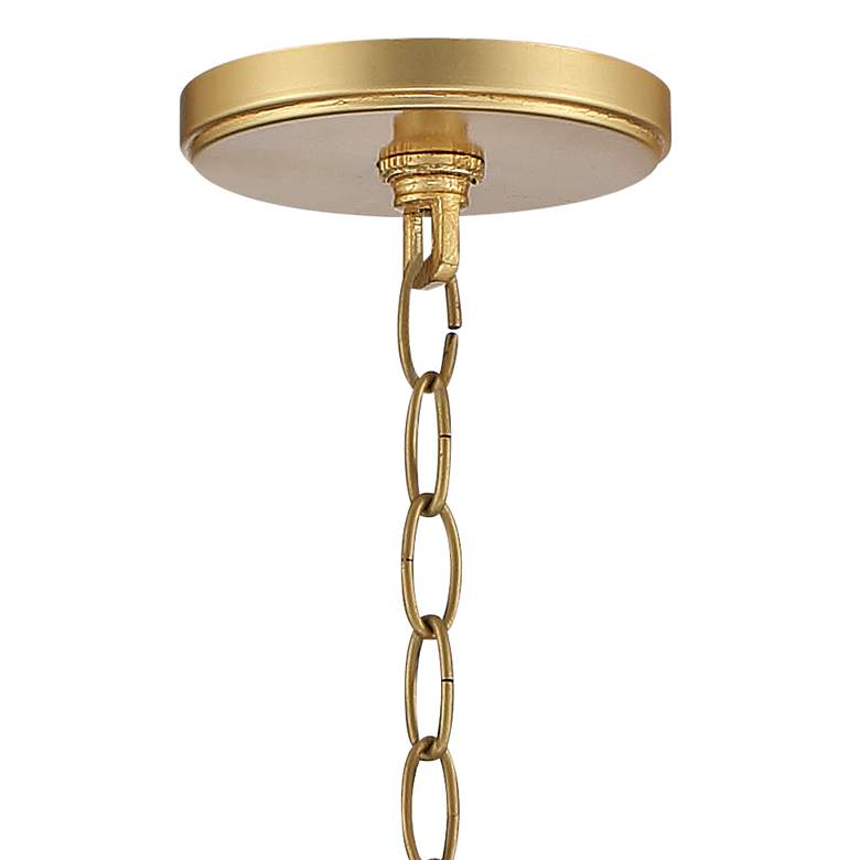 Possini Euro Tiller 32" Wide 8-Light Foyer Pendant