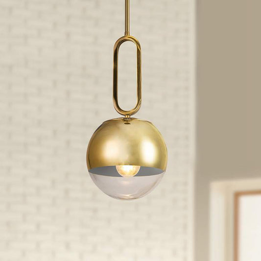 Prospect 9 3/4" Wide Clear Glass Gold Mini Pendant Light