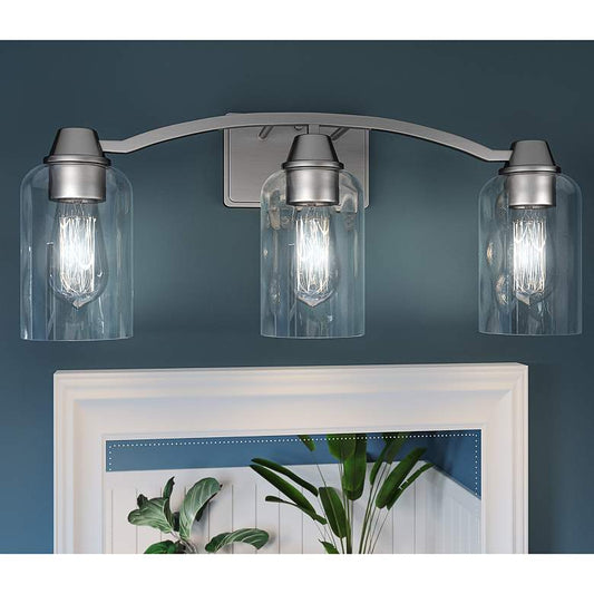 Quoizel Acacia 21 1/2" Wide Brushed Bath Light