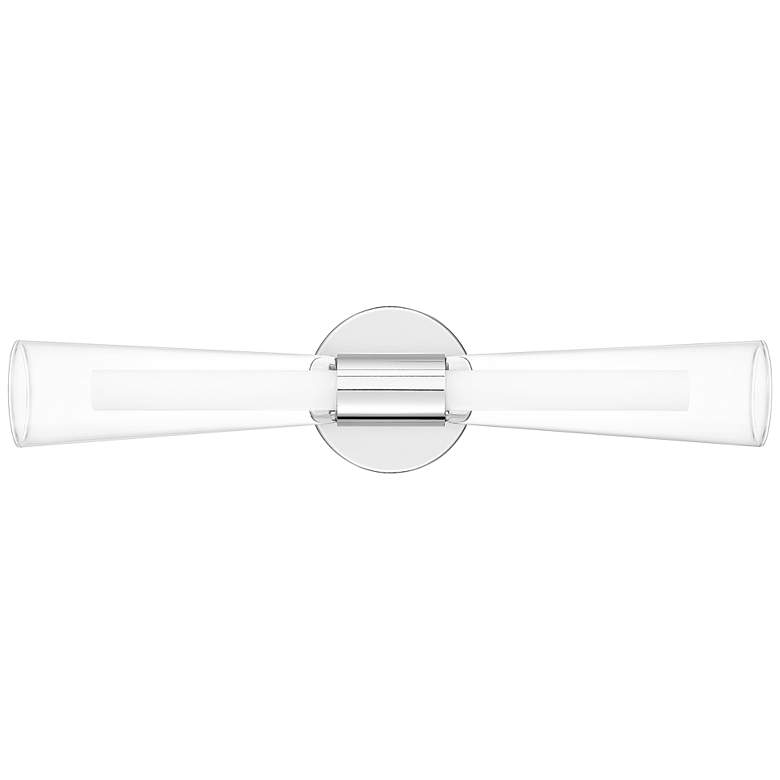 Quoizel Amara 22" Wide Polished Chrome LED Bath Light