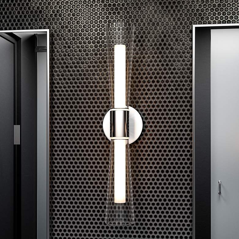 Quoizel Amara 22" Wide Polished Chrome LED Bath Light