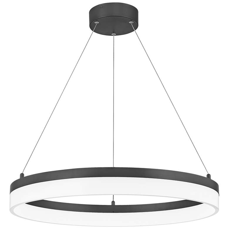 Quoizel Cohen 23 1/2"W Oil-Rubbed Bronze LED Pendant Light