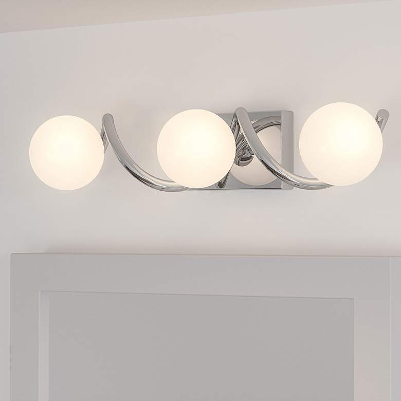 Quoizel Essence 23 3/4" Wide Polished Chrome LED Bath Light