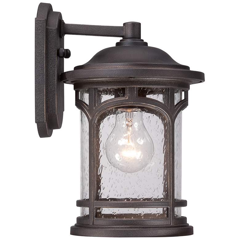 Quoizel Marblehead 11"H Palladian Bronze Outdoor Wall Light