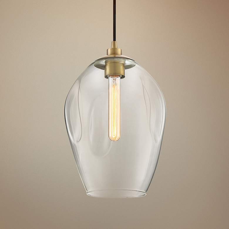 Quoizel Nostalgia 9 1/2" Wide Polished Mini Pendant