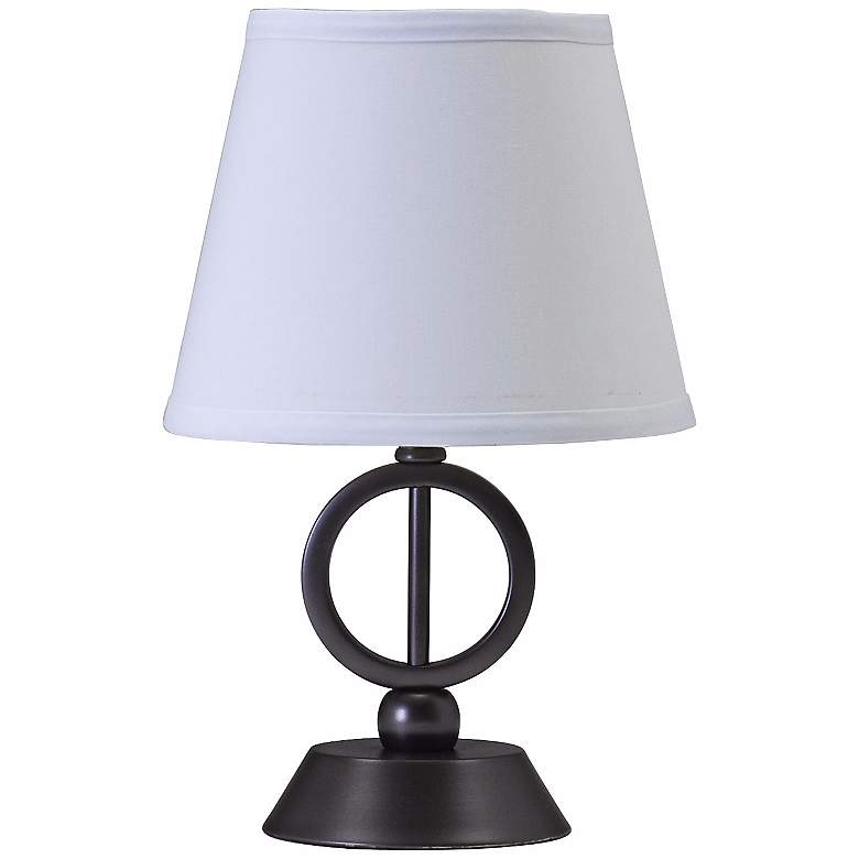 House of Troy High Oil Rubbed Bronze Circle Lamp
