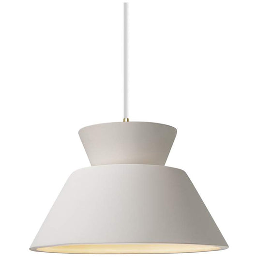 Radiance - Trapezoid 1-Light Pendant - LED - Bisque