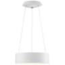 Radiant 15" Wide White LED Drum Pendant Light