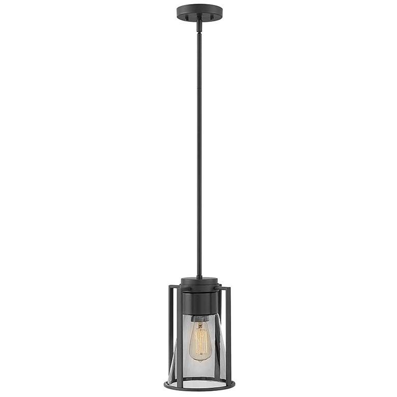 Refinery 7 3/4" Wide Black Mini Pendant by Hinkley Lighting