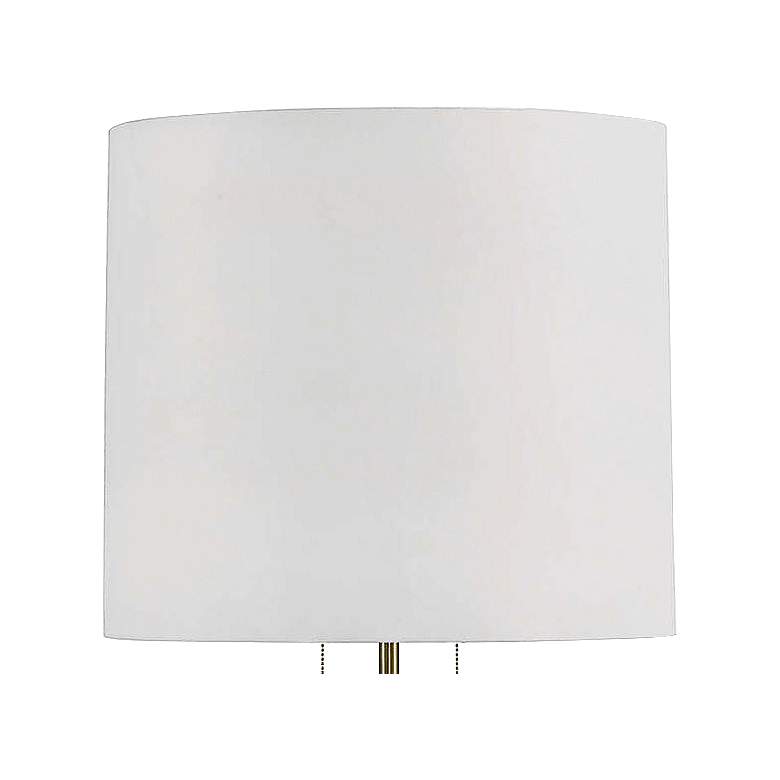 Regina Andrew Design Accordion Ebony Wood Floor Lamp