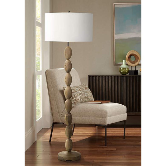 Regina Andrew Design Buoy Birch Wood Floor Lamp