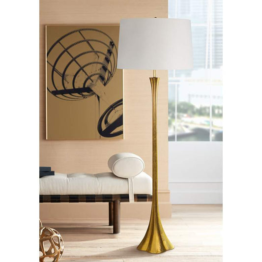 Regina Andrew Design Lillian Gold Leaf Floor Lamp