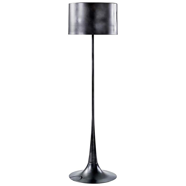 Regina Andrew Design Trilogy Black Iron Floor Lamp