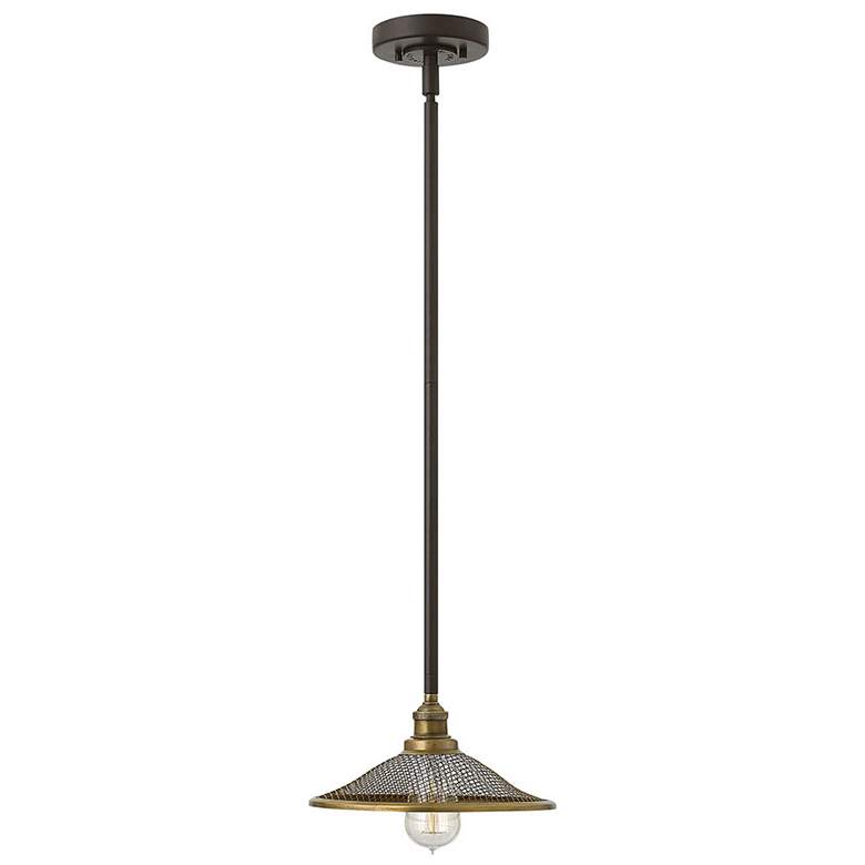 Rigby 10" Wide Bronze Mini Pendant by Hinkley Lighting