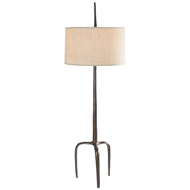 Riley Bronze Metal Tripod Floor Lamp
