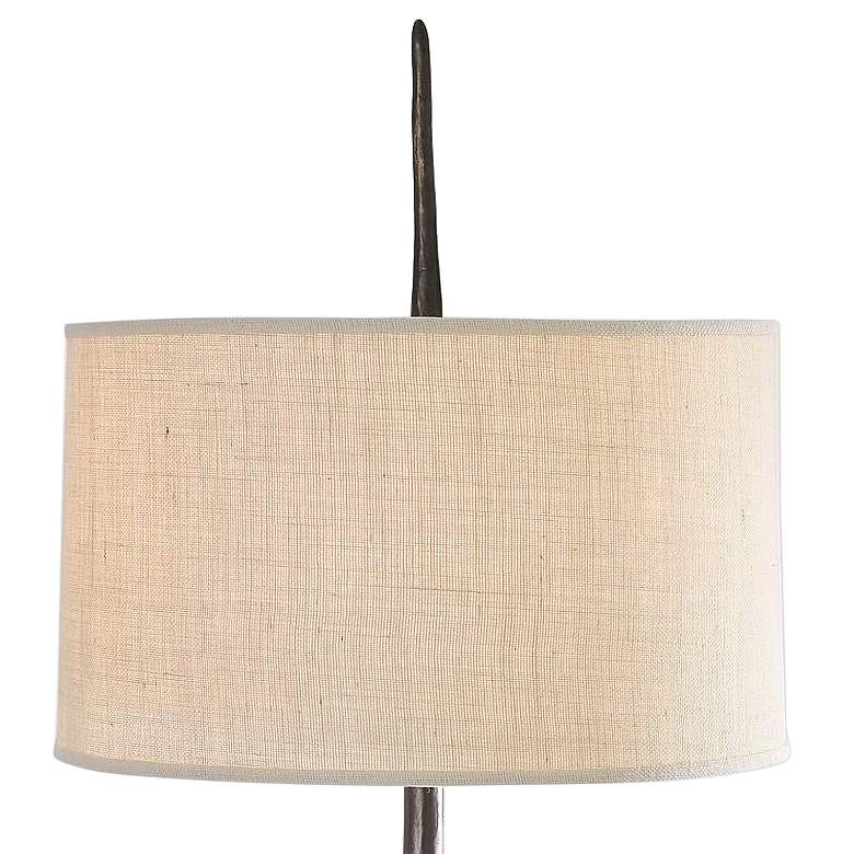 Riley Bronze Metal Tripod Floor Lamp