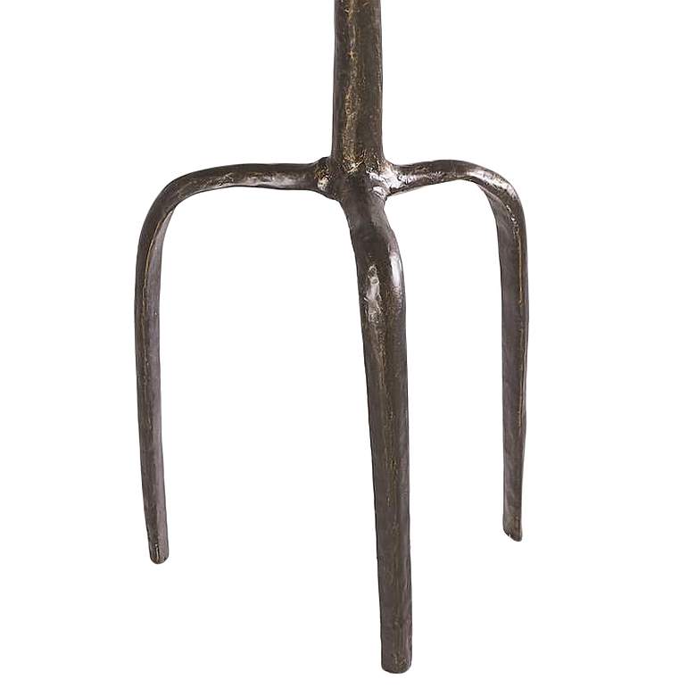 Riley Bronze Metal Tripod Floor Lamp