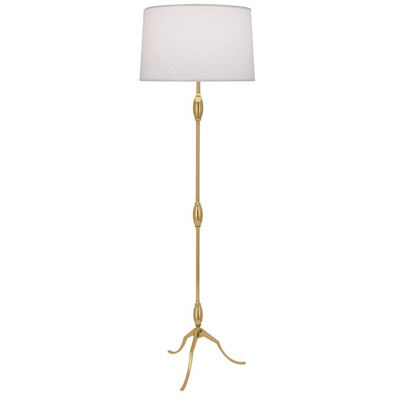 Robert Abbey Grace Floor Lamp 64" metal modern brass