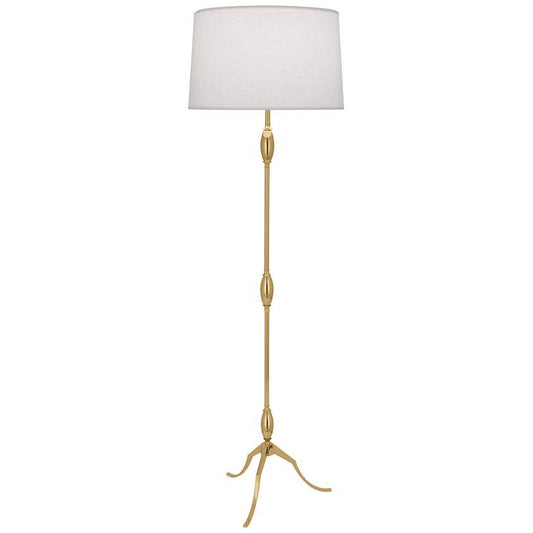 Robert Abbey Grace Floor Lamp 64" metal modern brass