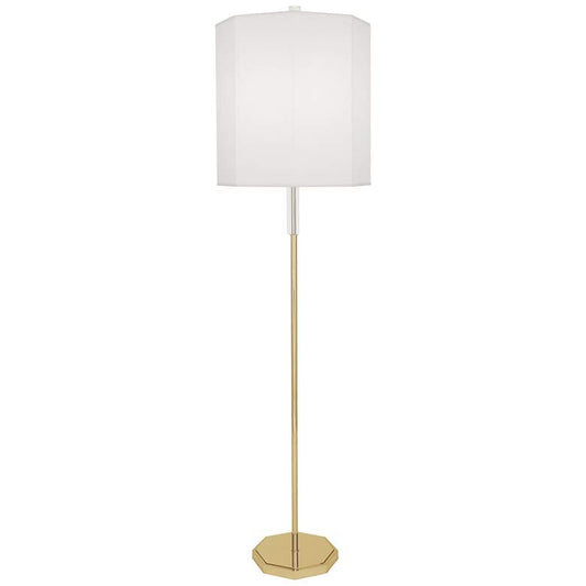 Robert Abbey Kate Floor Lamp with Ascot White Shade