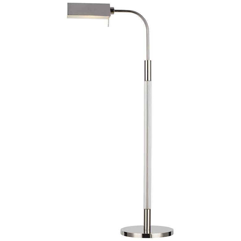 Robert Polished Nickel Pharmacy Style LED Floor Lamp by Ralph Lauren